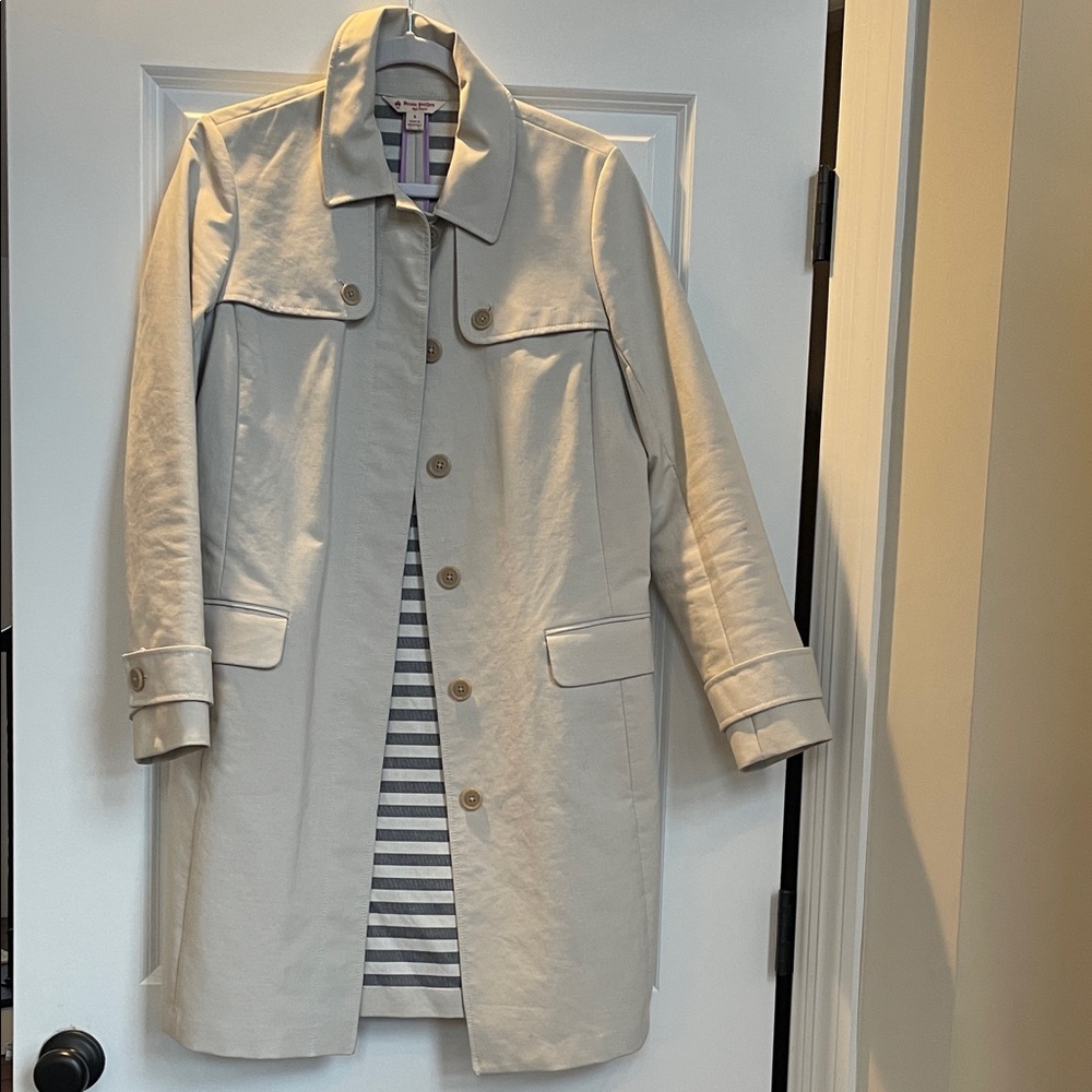 Brooks Brothers Light Tan Trench Coat